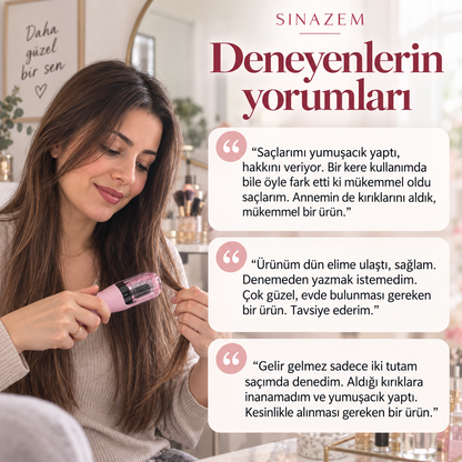 Saç Kırığı Alma Makinesi Kablosuz
