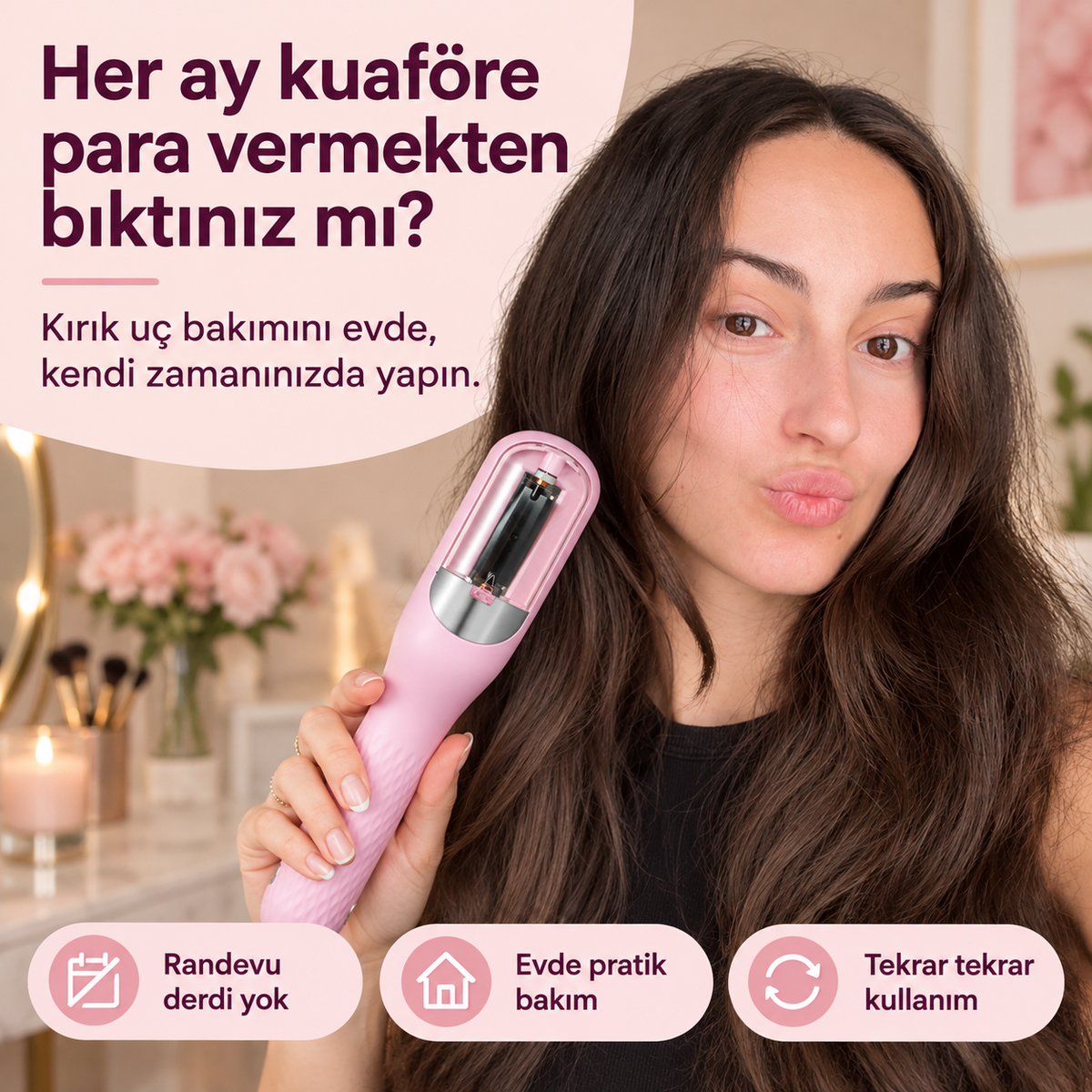 Split End Trimmer – Maintain Length, Remove Split Ends
